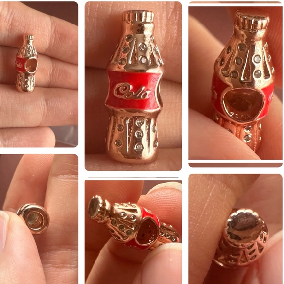 4 NWOT Cola Pandora Fit Silver Charms - Picture 4 of 12